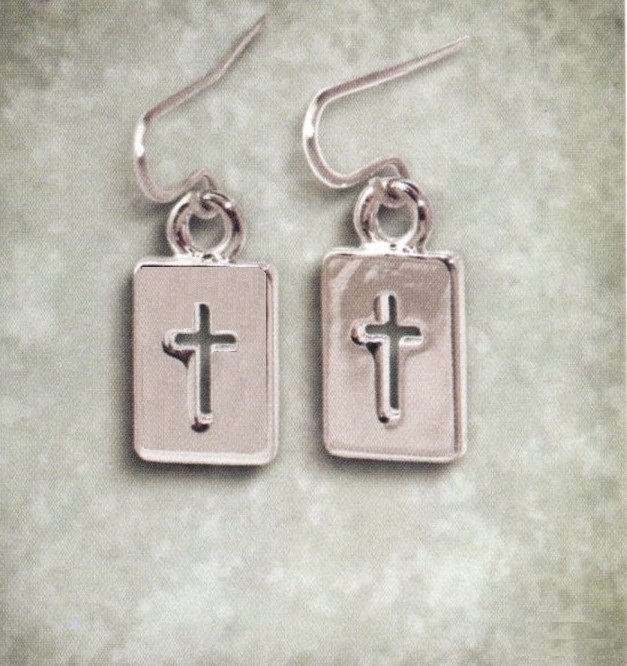 #1188 Cross Earrings 