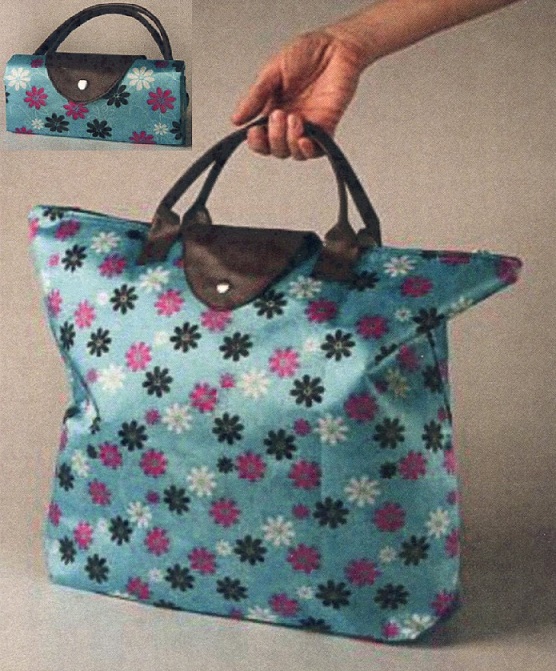 #2567 Floral Folding Bag 