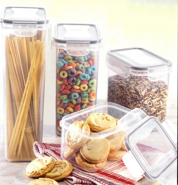 #3768 Snap Lid Storage Containers Set of 4 