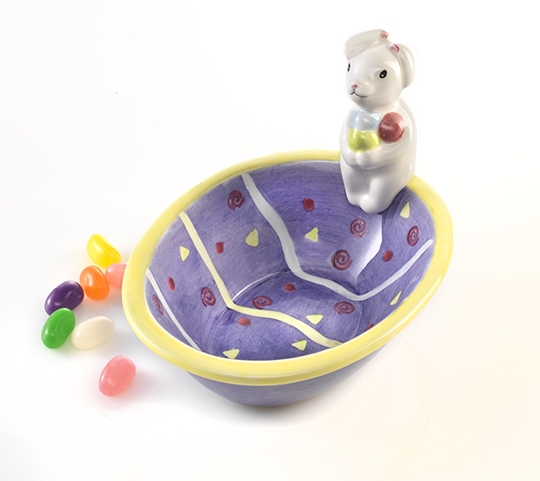 #5814 Easter Candy Dish  