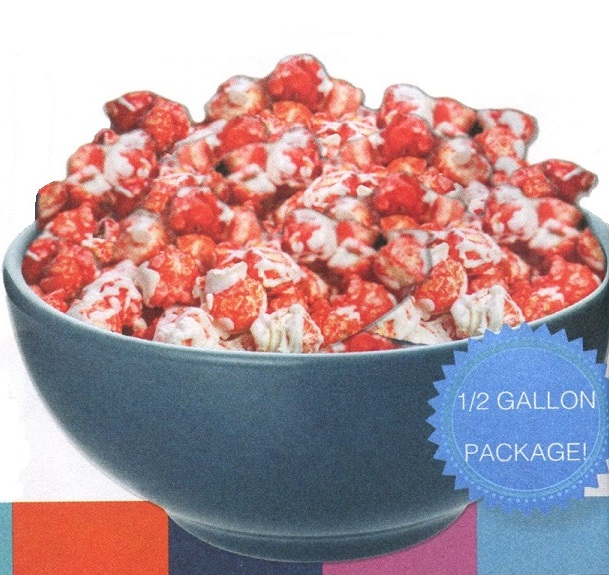 #7514 Strawberry Cheese Cake Popcorn 1/2 Gallon